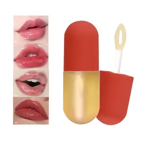 Sıcak satıcı sihirli hindistan cevizi yağı dudak nemlendirici güzel öpücük dudak parlatıcısı koku yağlar OEM özel etiket Chapstick organik dudak yağı