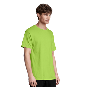 Camisetas de algodón 100% de alta calidad para hombre, camisetas informales de verano 2025, camisetas de gran tamaño para parejas de color sólido, camisetas deportivas en negro, blanco y gris - Product Image 1