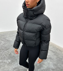 Chaquetas Acolchadas al por Mayor, Chaqueta Acolchada Informal de Alta Calidad para Mujer, Abrigo de Algodón, Abrigo de Invierno, Chaquetas Acolchadas Personalizadas para Mujer, OEM - Product Image 6