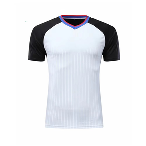 Camiseta de fútbol de secado rápido transpirable para hombre, traje de entrenamiento, camiseta de fútbol - Product Image 5