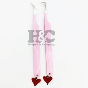 แหนบขนตาปลอมป้องกันไฟฟ้าสถิตย์ป้องกันแม่เหล็กทำจากสแตนเลสแบบมืออาชีพการออกแบบที่กำหนดเองแบบออมเบรแบบโค้งแบบรัสเซีย - Product Image 5