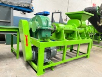 Machine extrudeuse de briquettes de charbon de bois, sciure de bois et paille de riz, alimentée par moteur, haute efficacité, capacité 400-500 kg/h, coque de noix de coco