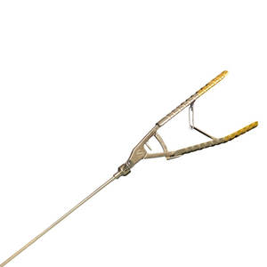 Portaagujas Laparoscópico de Acero Inoxidable Alemán Reutilizable de Primera Calidad, Fuente de Alimentación Manual, Instrumento Quirúrgico - Product Image 4