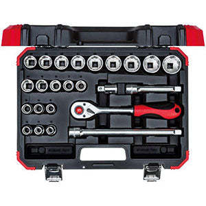 971gpl 1/2 Inch <b>Deep</b> <b>Impact</b> <b>Socket</b> Wrench <b>Set</b> Chrome Finish Featuring Torx Square Hex DIY Grade for Repairs Customizable OEM - Product Image 1