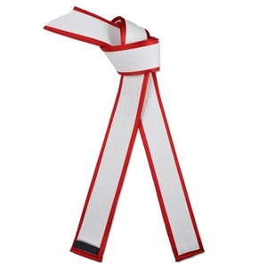 Ceintures d'arts martiaux en polyester de 1.5 pouces personnalisées toutes les couleurs 8 rangées de coutures pour le karaté Taekwondo Judo MMA pour diverses disciplines - Product Image 1