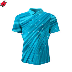 T-shirts polo de golf de design décontracté pour hommes Séchage rapide et streetwear de haute qualité avec logo personnalisé Motif solide Style vintage - Product Image 1