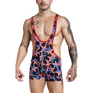 Traje de entrenamiento de compresión de camiseta de lucha para hombre duradero uniforme de agarre elástico para rendimiento deportivo MMA - Product Image 1