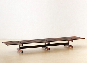 Venta caliente banco de hierro de madera maciza moderno de lujo antiguo estilo real de alta calidad para entrada Hospital centro comercial al aire libre parque gimnasio uso - Product Image 6