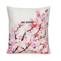 Coussin d'oreiller de cou perlé de conception de luxe de qualité supérieure matériau en tissu de coton doux pour la décoration de salon
