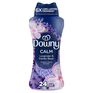 Perlas perfumadas para lavar la ropa Downy Balance In-Wash, aroma a lluvia fresca y eucalipto azul, 24 oz, perlas de aroma para la ropa - Product Image 4