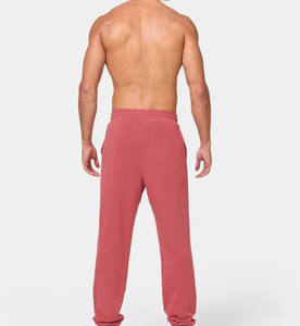 Pantalon de gymnastique pour hommes extensible en polyester 100% personnalisable motif solide Compression Runnin - Product Image 2