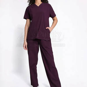 Nuevo Uniforme Médico para Mujer, el Más Vendido, de Algodón/Poliéster, con Detección de Agujas, Fusión sin Costuras, para Uso Hospitalario - Product Image 2