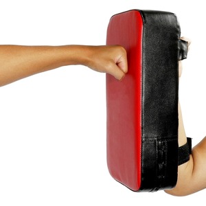 Protector de cuero Fairtex Kick Boxing Muay Thai Kick Shield de calidad superior precio barato servicio OEM - Product Image 3