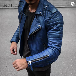 Nouveau modèle 2026 Veste en cuir pour homme et femme Nouvelle mode Veste en cuir pour homme Veste en cuir coupe-vent 2025 - Product Image 1