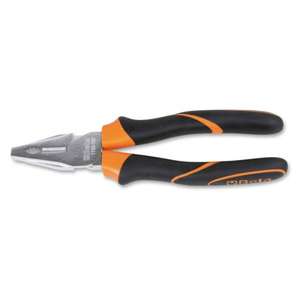 Alicates combinados BETA multipaquete con mangos bimaterial cromados brillantes - Product Image 1