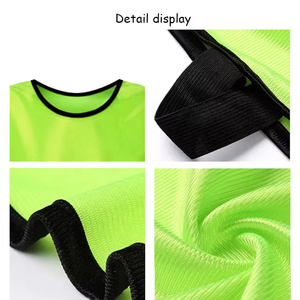 Wholesale Custom Design Football Reversible <b>Bib</b> Player Team Sport Soccer <b>Training</b> Vest <b>Training</b> <b>Bibs</b> F00 - Product Image 5