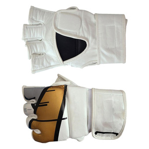 Guantes MMA de cuero profesional de la mejor calidad, guantes de agarre hechos a medida, equipos MMA de fabricante Premium a la venta - Product Image 5