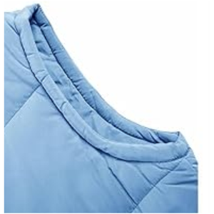 Chaqueta Acolchada de Invierno de Alta Calidad al por Mayor, Popular, con Cuello Alto, 100% Algodón, Lona, Relleno de Poliéster, Resistente al Viento, con Logotipo Frontal - Product Image 3