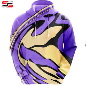 Sudaderas con Capucha para Hombre, Diseño de Invierno, con Apliques y Bordados, Sublimación Personalizada, Tejido de Forro Polar Transpirable - Product Image 4