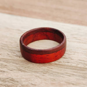 High Quality Women's Round Wood Engagement Ring Trendy Natural Color Wedding Band Stylish Fashion Jewelry <b>Gift</b> <b>for</b> <b>Her</b> - Product Image 3