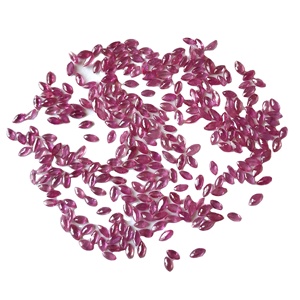 Piedra preciosa de rubí Natural Marquise de 2x4mm, piedra Natural fina para fabricación de joyas, rubí facetado certificado IGCI de Mozambique - Product Image 3