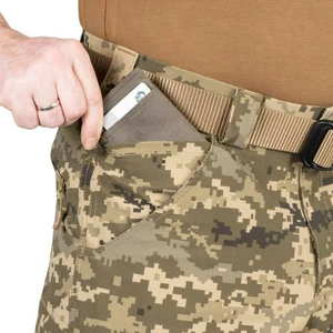 Pantalones de Nailon Ligeros, Impermeables, Cortavientos y Transpirables para Hombre, con 8 Bolsillos Funcionales, Cintura Elástica, "ALTITUDE"-CAMO - Product Image 5