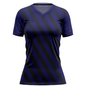 Conjunto de uniforme de fútbol de poliéster 2025 de alta calidad para mujer, traje de Jersey de suministro anual transpirable de secado rápido 100% - Product Image 2