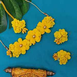 Diseñador étnico indio flor joyería hecha a mano al por mayor fabricante indio joyería nupcial boda gargantilla Collar para mujer - Product Image 1