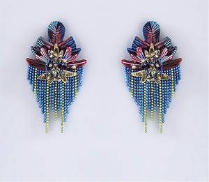 ต่างหูประดับลูกปัดหลากหลายแบบ สินค้าขายดี สำหรับผู้หญิง เหมาะสำหรับงานปาร์ตี้ ราคาสุดคุ้ม - Product Image 5