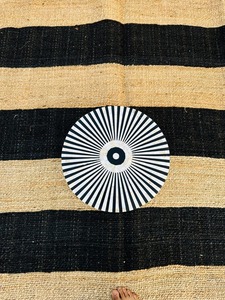 Tabouret console moderne personnalisé avec incrustation d'os, fait à la main, design portable, pour chambre à coucher, hôtel et atelier - Product Image 2