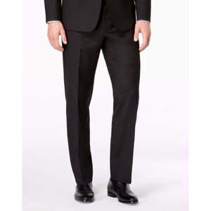 ชุดสูทแต่งงานสีดำทรงโมเดิร์นสำหรับผู้ชาย Marc New York กระดุมแถวเดียว ลายดอกไม้ ไซส์ 44 ผ้า Worsted - Product Image 3