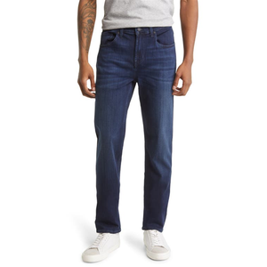 Jeans Denim Blu Scuro Slim Fit Squiggle 7 for All Mankind, Modello Boyfriend, Effetto Stonewashed e Lavaggio Scuro, Taglia 33X32 - Product Image 1