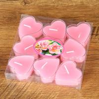 Lilin Aroma Bentuk Hati Parafin Grosir untuk Lamaran Romantis, Lampu Teh Warna-warni untuk Dekorasi Rumah, Tidak Beracun, Dapat Dipesan Sesuai Keinginan