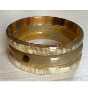 Gran oferta, brazalete de cuerno, brazalete de cuerno y brazalete de cuerno de búfalo, brazaletes para uso de mujeres de la India - Product Image 6