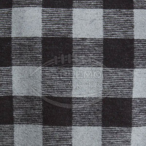 Chemise en flanelle de laine/coton respirante de haute qualité pour homme, 240g, motif à carreaux personnalisé, décontractée, boutons recouverts, superposition - Product Image 6