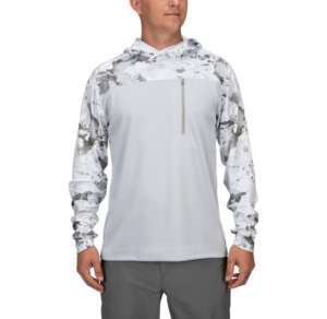 Chemises de pêche à manches longues UPF 50+ Protection UV Séchage rapide Camouflage Personnalisé Protection solaire professionnelle Respirant Hoodie de pêche - Product Image 2