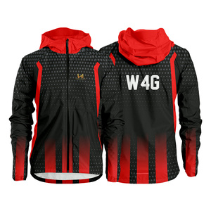 Veste coupe-vent légère unisexe, respirante, à capuche, pour entraînement sportif, décontractée, pour activités de plein air, pour hommes et femmes - Product Image 3