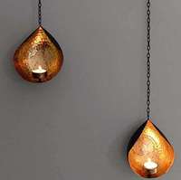 Lanterne artisanale de luxe en acier et verre, résistante à la chaleur, écologique, motifs floraux découpés, style ethnique indien traditionnel, Noël