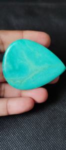 Cabochons de Turquoise chinoise naturelle de haute qualité faits à la main pierres précieuses en vrac tailles mélangées 5-8mm pour la fabrication de bijoux - Product Image 5