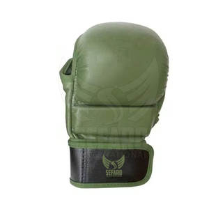 Gants de MMA confortables en cuir pour hommes et femmes, services OEM, dernier style, gants d'entraînement MMA - Product Image 5