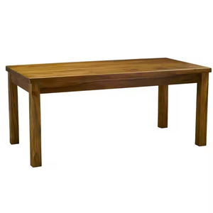 Table à manger en bois nordique confortable et écologique longueur 176cm teck de haute qualité Style chinois et moderne Restaurant hôtel salle à manger artisanat - Product Image 1