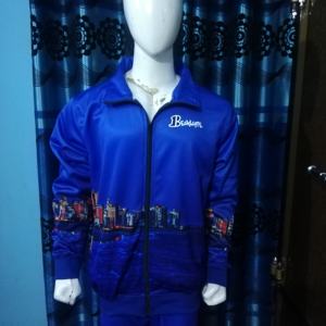 Je fais ce survêtement personnalisé tissu polaire polyester sublimation Taille X-Small bleu et noir 2025 - Product Image 5