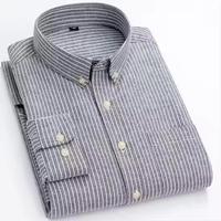 Chemises habillées pour hommes de haute qualité, à manches longues, en satin tricoté, col montant, coupe ajustée, respirantes, couleur unie, élastiques, collection Printemps, ODM