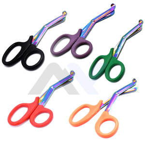 Tijeras de Emergencia para Trauma de Uso Pesado, Tijeras para Vendajes Multicolores, Paramédicos, Enfermeras de Emergencias, Estudiantes, Colores Personalizables - Product Image 1