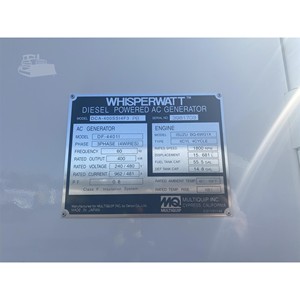 Générateurs diesel Multiquip Whisperwatt DCA400SSI4F3PB 2023 - Product Image 3