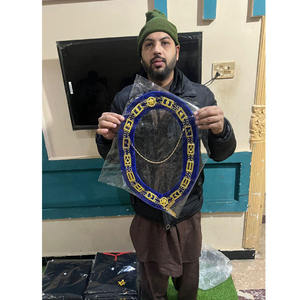 Collier Rose-Croix maçonnique. Régalias de chapitre maçonnique. Insignes de 18e grade. Colliers Premium Rose Croix par la collection Freemason - Product Image 4