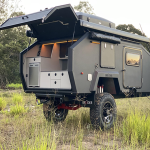รถพ่วงเดินทางแบบออฟโรด Bruder EXP-4 สไตล์แคมป์ปิ้ง 4x4 คาราวานน้ำหนักเบา หรูหรา สำหรับการเดินทางไกล - Product Image 6