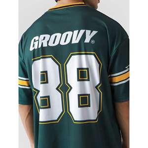 เสื้อบาสเก็ตบอลเด็กหญิง รุ่น 88 สำหรับกีฬากรีฑา ไซส์ XL แขนสั้น ผ้าโพลีเอสเตอร์ พิมพ์ลายด้วยเทคนิค Sublimation พร้อมหมายเลข - Product Image 5