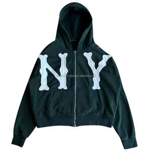 Sudadera con capucha Y2k transpirable al por mayor de alta calidad personalizada para Hombre Sudaderas con capucha extragrandes mezcladas de algodón fabricante al por mayor - Product Image 4