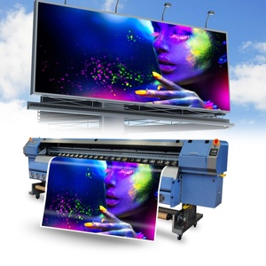 เครื่องพิมพ์อิงค์เจ็ทแบบม้วนต่อม้วนอัตโนมัติ รุ่น Bheng Konica 512i สำหรับพิมพ์แบนเนอร์ ขนาด 3200 มม. ใช้หมึกโซลเวนท์ - Product Image 2